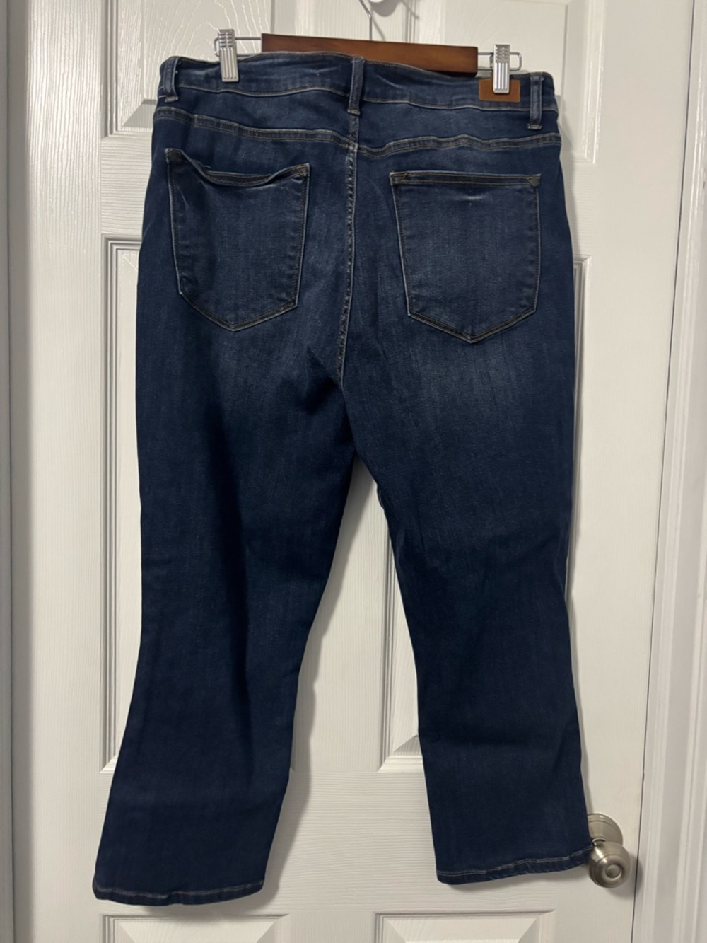 Judy Blue Dark Indigo Straight Leg Jeans - Picture 3 of 3